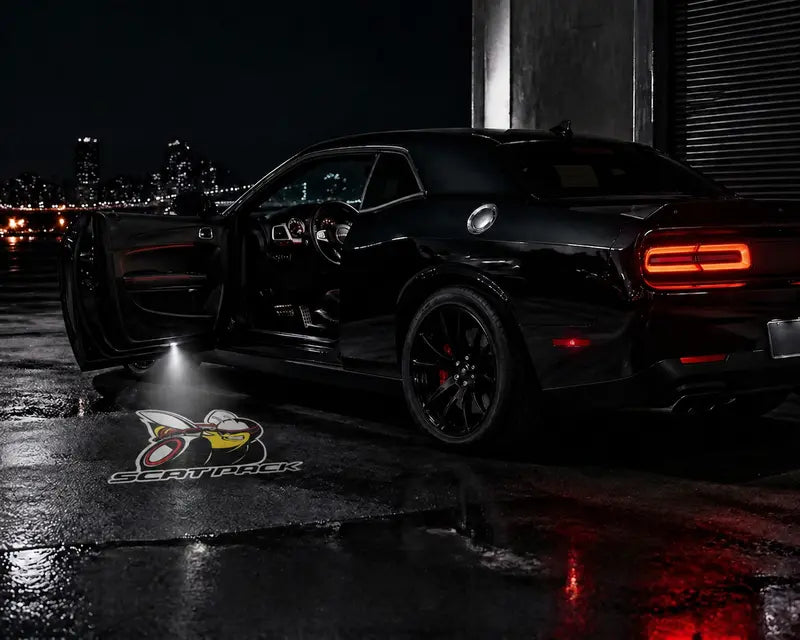 2PCS LED Door Puddle Lights for Mopar