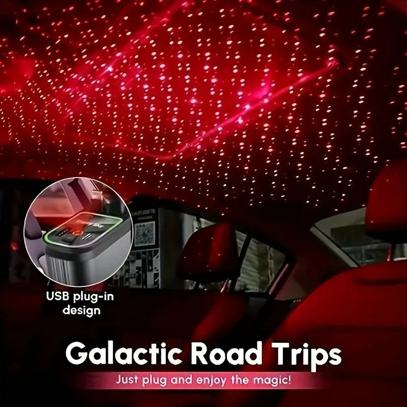 4 in 1 Retractable Car Charger With LED Lighting