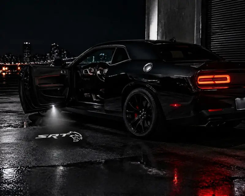 2PCS LED Door Puddle Lights for Mopar