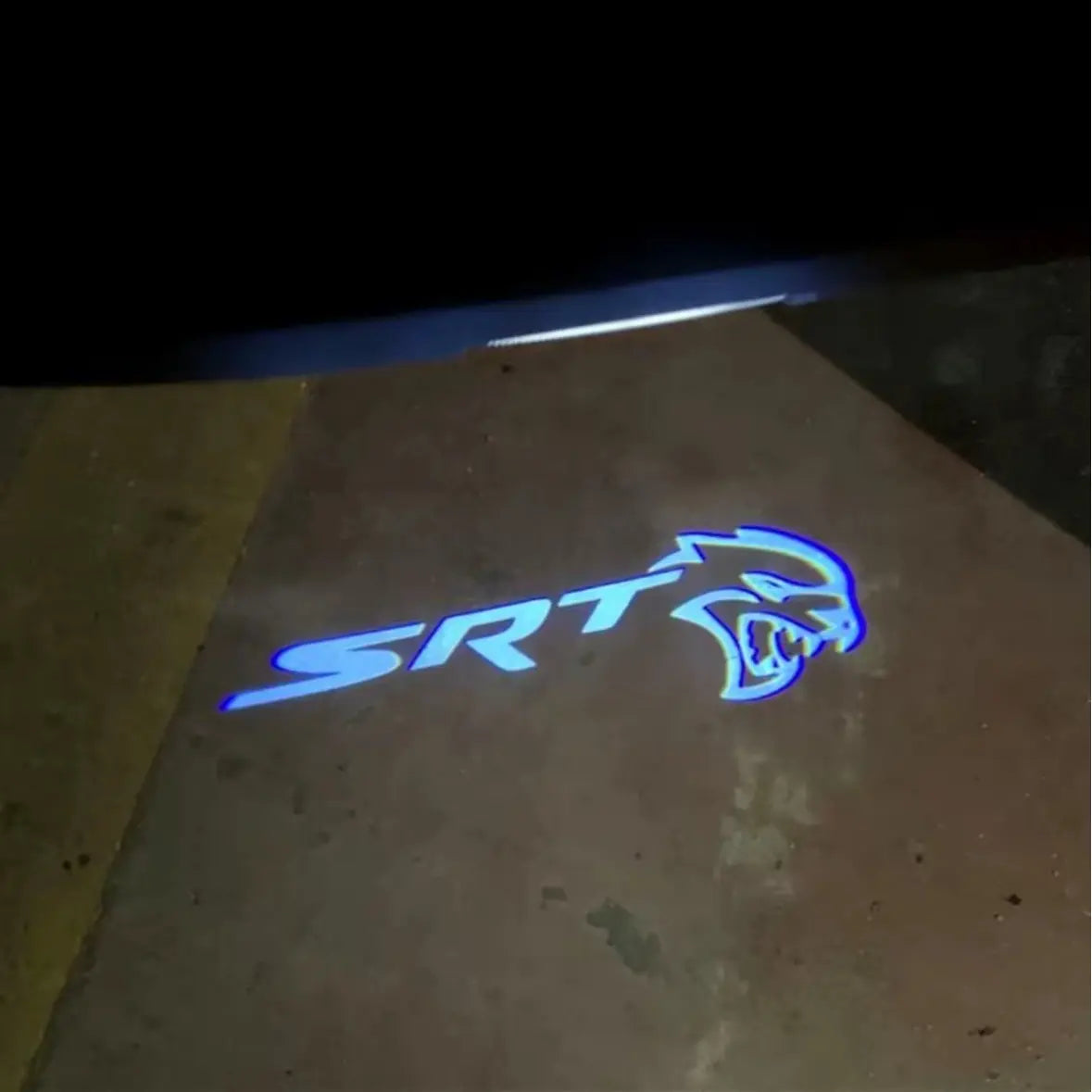 2PCS LED Door Puddle Lights for Mopar